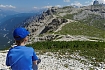  W Dolomitach można po prostu siedzieć i podziwiać widoki. Auronzo k. Tre Cime.